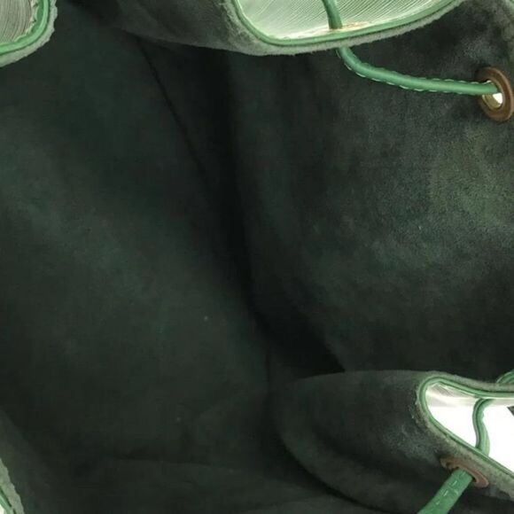 LOUIS VUITTON Green Epi Leather Noe GM Drawstring Bucket Shoulder Bag RARE VTG - Picture 7 of 17